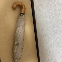 折りたたみ傘 ベージュ