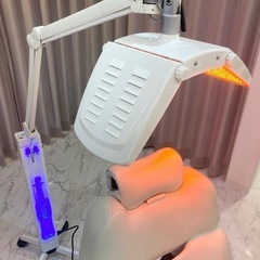 【業務用★プロ仕様！】美容室・育毛サロン開業に！美顔器 7色 LEDライト フォトダイナミックセラピー 美容機器