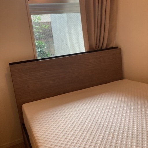 【9月30日まで】フランスベッド　セミダブル　ベッドフレーム