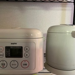 即決！来週末迄！炊飯器、電気ケトルセット　