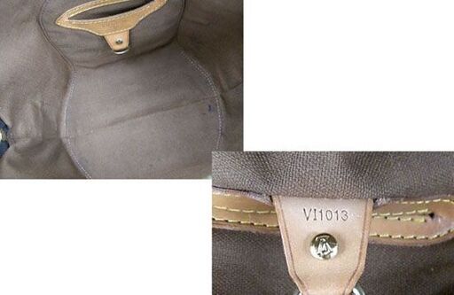 本物 LOUIS VUITTON ハンドバッグ エリプスPM M51127 モノグラム レザー 本革 ブラウン系 ルイヴィトン 手提げ