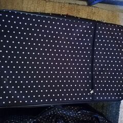 スーツケース　　2個セット　旅行かばん　水玉の画像