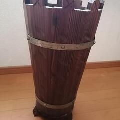 取引中 樽 傘立て