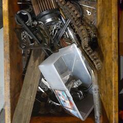 ０円　無料　バイク　部品　パーツ　残骸　セロー