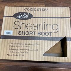 【店頭引き取り限定・中古品】コージーステップ レディース ブーツ　25cm（Cozie Steps Ladies Shearling Boots）の画像