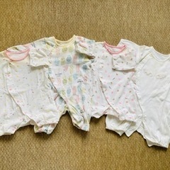 ベビー服　長袖ロンパース　50〜60 新生児の画像