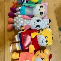 しまじろうと仲間達　ぬいぐるみセット