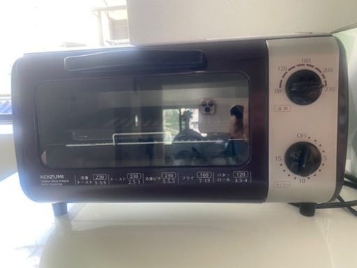 KOIZUMI SEIKI オーブントースター KOS-1017/R