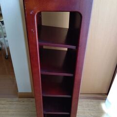 スリッパラック〈カリモク製）の画像