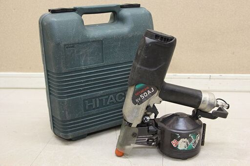 日立 ロール釘打機 NV50AJ HITACHI (D4548yywY)