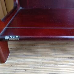 スリッパラック〈カリモク製）の画像