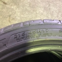 ケンダ　KENDA 215/45R17 4本　2019年　バリ山の画像