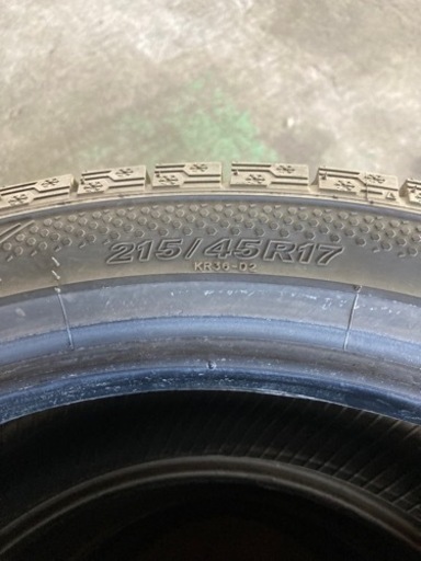 ケンダ　KENDA スタッドレス　215/45R17 4本 2019年