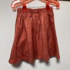 未使用タグ付 MURUA フェイクスウェード フレアミニスカートの画像