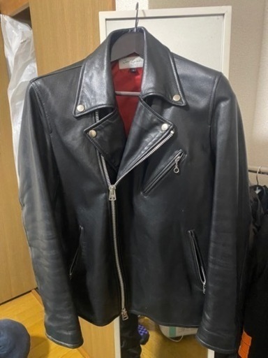 ラム皮ダブルジャケット