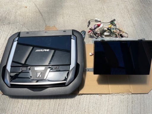 ALPINE EX11Z-AL＆フリップダウンモニター12.8インチ