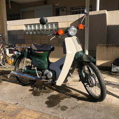 スーパーカブ　50cc  不動。部品取り