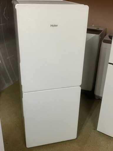 市内配送無料！ ハイアール 2ドア冷凍冷蔵庫 148L ファン式冷凍庫 右開き Haier