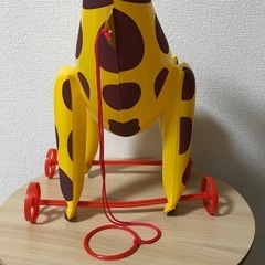 たのしいおさんぽキリン ★ 空気ビニール玩具 おもちゃの画像
