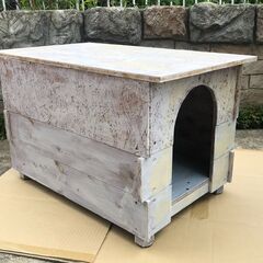 山小屋、ログハウス風 ハンドメイド犬小屋です！小型犬用です。