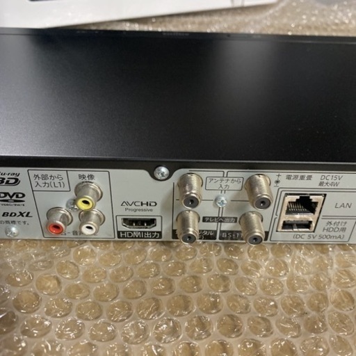 ●大阪限定●送料無料●SHARP●ブルーレイ●2018年製●BD-NW520