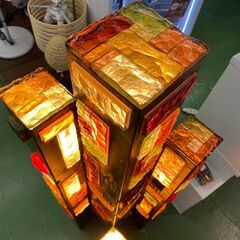 【愛品館八千代店】ムラーノグラスフロアーランプの画像