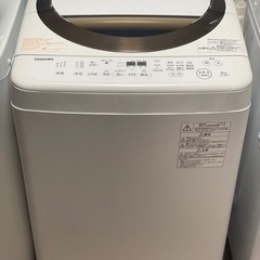 送料・設置込み　洗濯機　6kg TOSHIBA 2019年