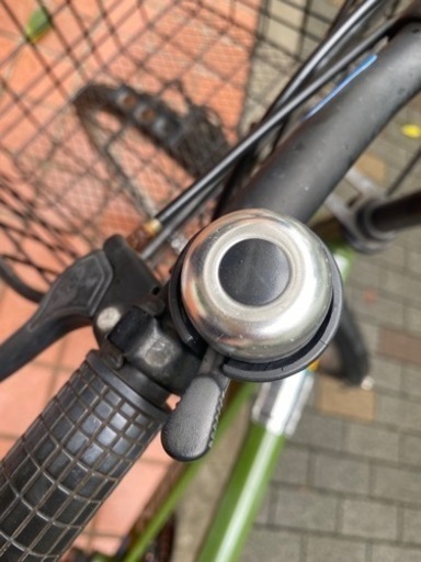 自転車　モスグリーン