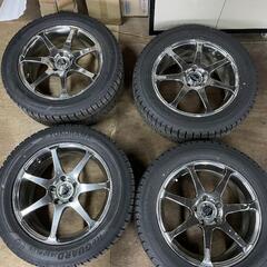 冬タイヤ4本セット ヨコハマアイスガード 225/55R17 アルミホイール付き