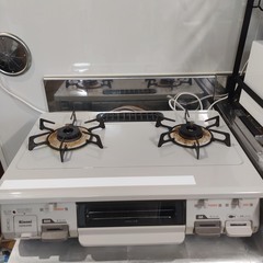 リンナイ　グリル付ガステーブル　KSR640BEL