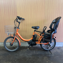 格安掲載‼️ 子供乗せ 電動自転車 YAMAHA バビー オレンジ 20