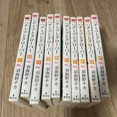 お渡し決定★中古セット売り★ハチミツとクローバー★マンガ全10巻★の画像