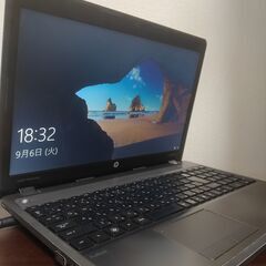 構成変更　HP Probook　 高性能第4コア8スレッド版Core i7搭載 メモリ大容量8G　 テンキー  大画面15.6インチ　USB3.0  Wifi対応　