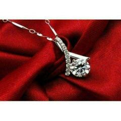 j←←←m18-10番　1.25ｃｔブリリアントラウンドパヴェペンダントＤＸ         202209061941の画像