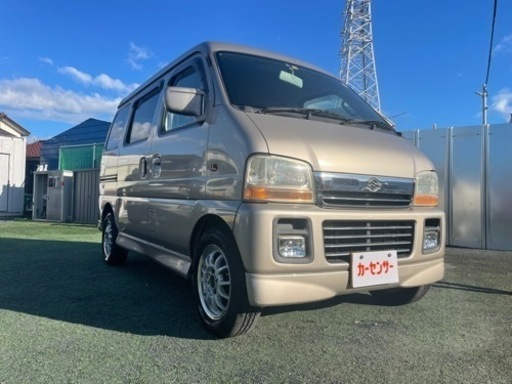 商談中」エブリィワゴン(DA52W)車検付き！