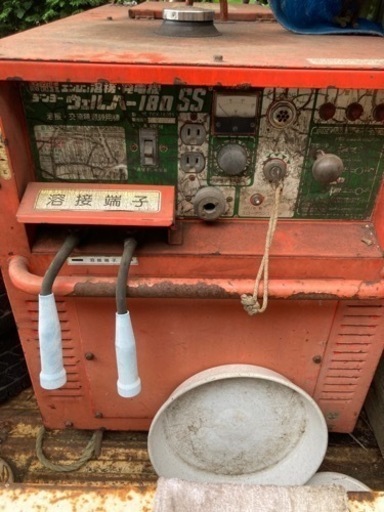 デンヨー DCX-180SS エンジン溶接 発電機