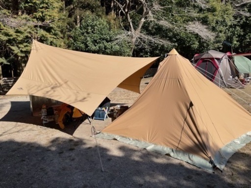 soomloom HAPI2P ヘキサタープAdranus4.2×4.2 連結アダプター 3点セット　ワンポールテント キャンプ