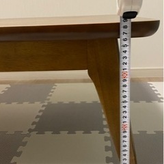 こたつ　ローテーブル　ウォルナットの画像
