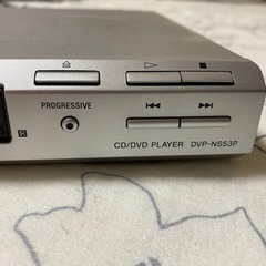 SONY DVD/CDプレイヤーの画像