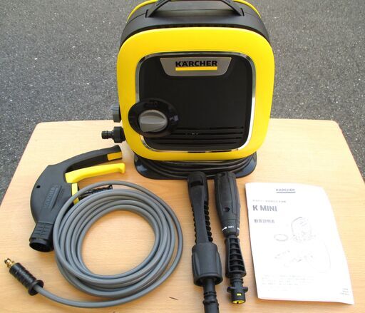 ☆ケルヒャー KARCHER K MINI 家庭用高圧洗浄機◆高圧水が汚れをどんどん落とす