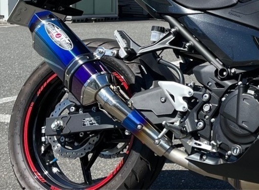 ninja250 beet スリップオンマフラー