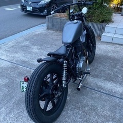 SR400  ボバーカスタム　希少キャストホイールの画像