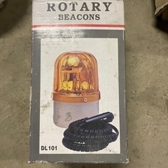ROTARY BEACONS 回転灯　24V 2つセット　パトライトの画像