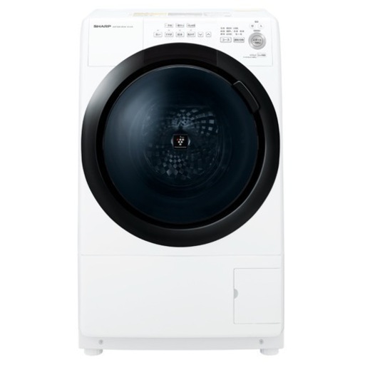 【大特価】SHARP コンパクトドラム式洗濯機 ES-S7E 左開き