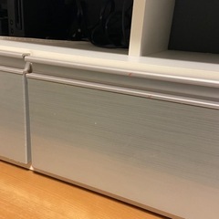 シンプルテレビボード/ホワイト❗️9月23日までの画像