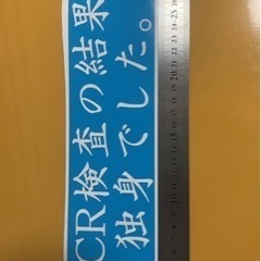 独身ステッカー