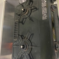 【交渉中、値段交渉可】Rinnai 2口ガスコンロ　ほぼ新品 （プロパンガス）の画像