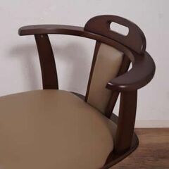 アウトレット 回転チェアー ダイニング椅子 イス 4脚セット 肘あて付き