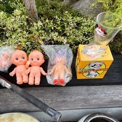 キューピー　アラレちゃん　釣竿　昭和　レトロ　骨董　アニメ