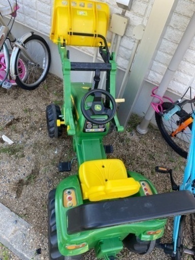 値下げ　ジョンディアー　トラクター　大型乗り物　子供